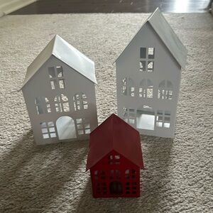 Set of Metal Houses